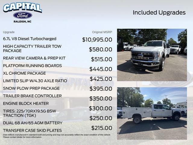 2026 Ford F-450SD 9FT SERVICE BODY Commercial