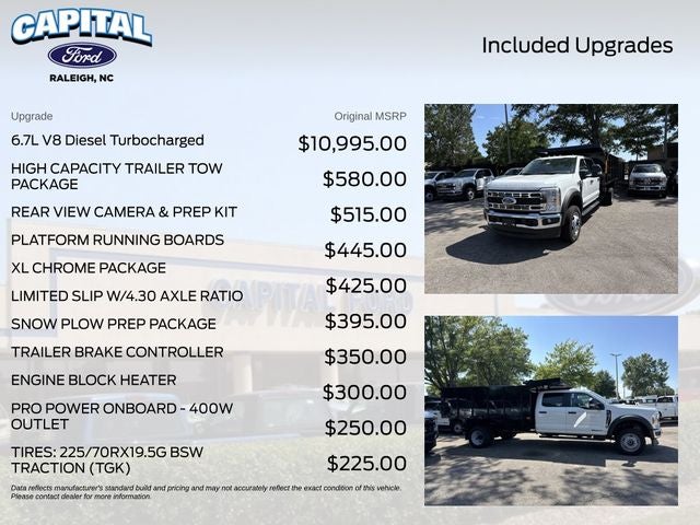 2026 Ford F-450SD 12FT DUMP Commercial