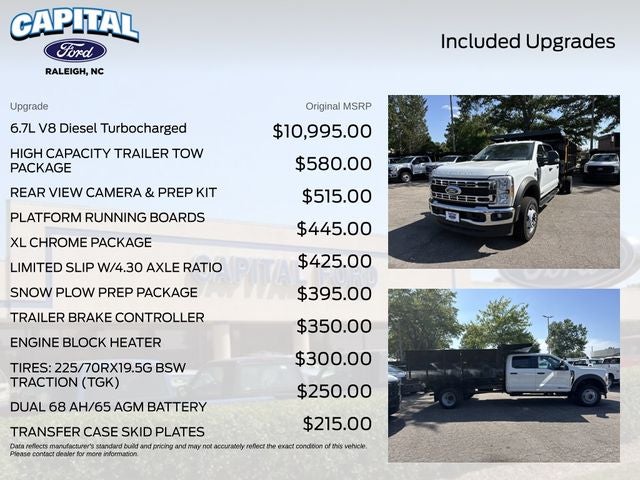 2026 Ford F-450SD 12FT DUMP/CURBSIDE DOOR Commercial