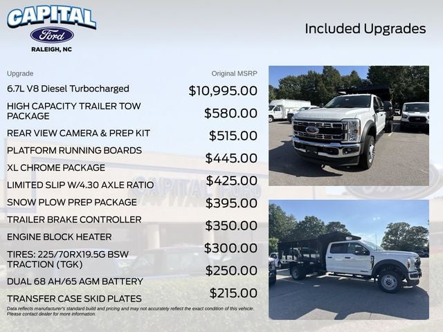 2026 Ford F-450SD 12FT DUMP/CURBSIDE DOOR Commercial