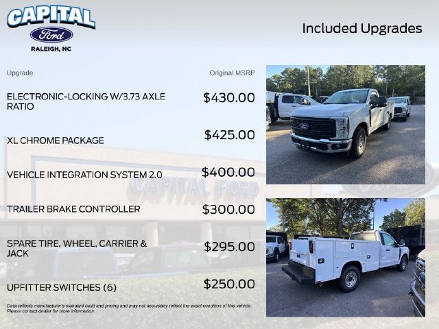 2027 Ford F-250SD 8FT SERVICE BODY Commercial