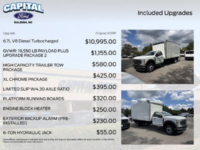 2026 Ford F-550SD 16FT BOX/LIFTGATE Commercial