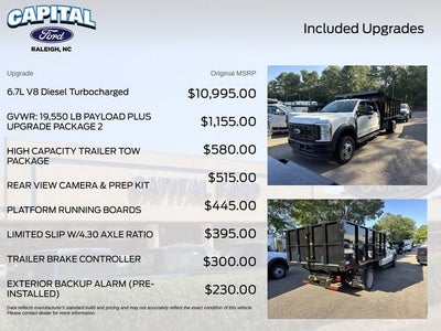 2026 Ford F-550SD 12FT DUMP/CURBSIDE DOOR Commercial