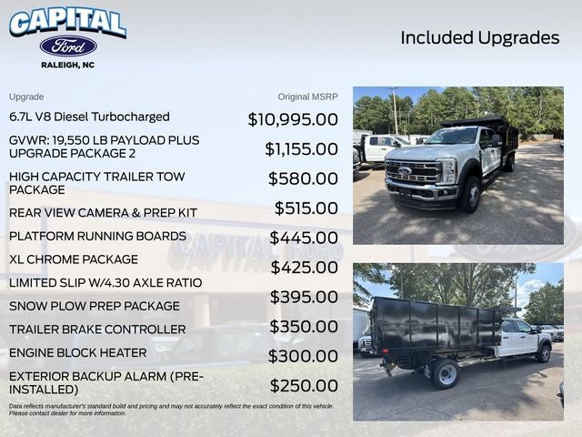 2026 Ford F-550SD 12FT DUMP Commercial