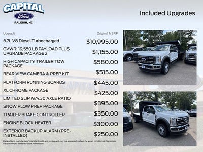 2026 Ford F-550SD 12FT DUMP/NO SIDES Commercial