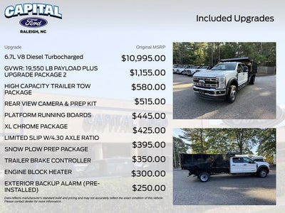 2026 Ford F-550SD 12FT DUMP/CURBSIDE DOOR Commercial