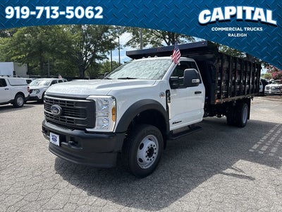 2025 Ford F-550SD 14FT STAKE SIDES Commercial
