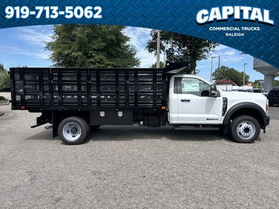 2025 Ford F-550SD 14FT STAKE SIDES Commercial