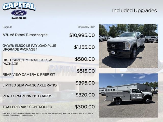 2026 Ford F-550SD 9FT SERVICE BODY Commercial