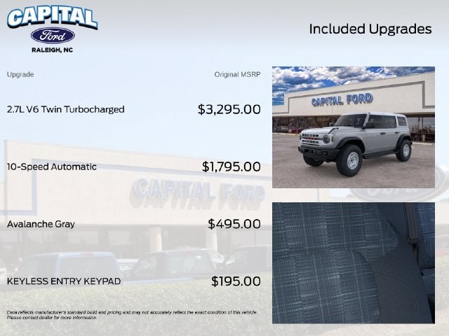 2026 Ford Bronco Heritage Edition