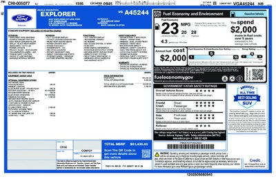 2027 Ford Explorer ST-Line