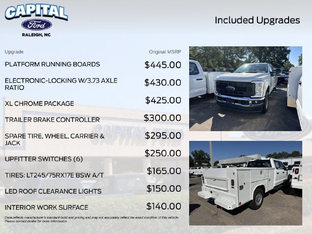 2026 Ford F-250SD 8FT SERVICE BODY Commercial