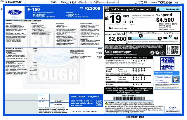 2026 Ford F-150 XL Commercial