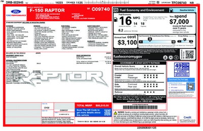 2026 Ford F-150 Raptor