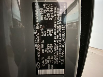 2024 Hyundai Santa Fe SE
