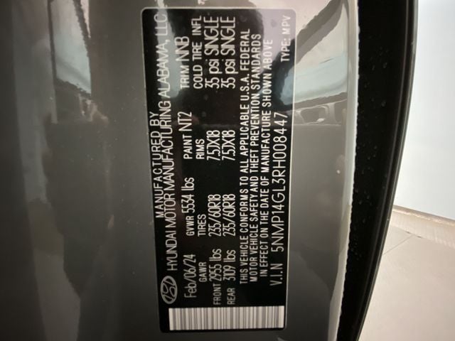 2024 Hyundai Santa Fe SE