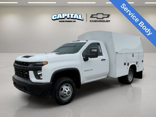 2021 Chevrolet Silverado 3500HD Work Truck 9' Enclosed Service Body
