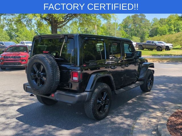 2022 Jeep Wrangler Unlimited Sahara Altitude 4x4