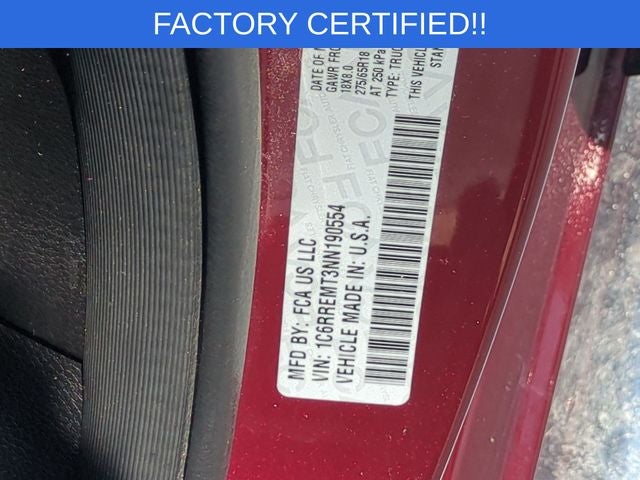 2022 RAM 1500 Big Horn Crew Cab 4x2 6'4' Box