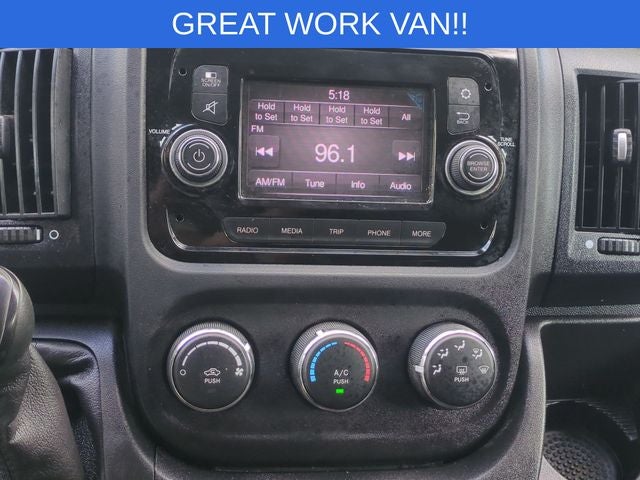 2021 RAM ProMaster 1500 Cargo Van Low Roof 136' WB