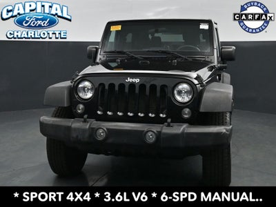 2017 Jeep Wrangler Sport