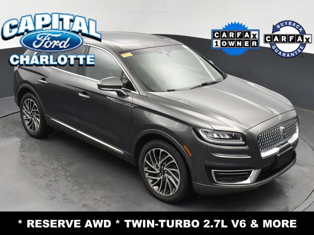 2020 Lincoln Nautilus Reserve