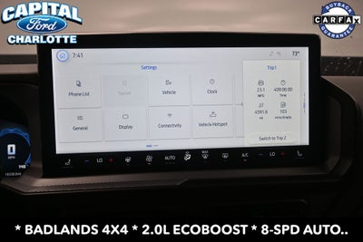 2025 Ford Bronco Sport Badlands
