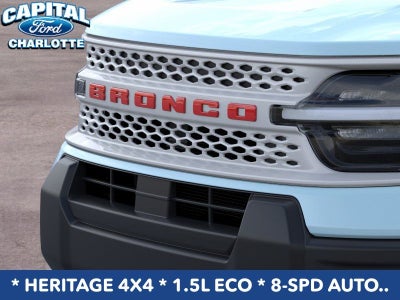 2026 Ford Bronco Sport Heritage