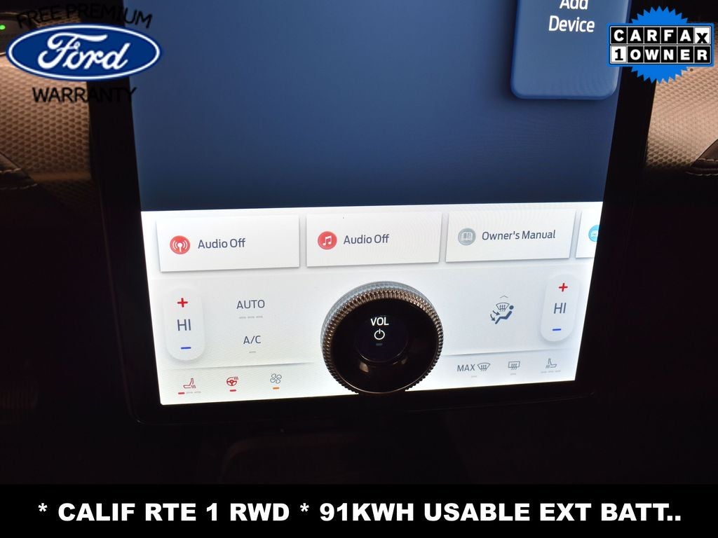 2022 Ford Mustang Mach-E California Route 1