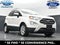 2019 Ford EcoSport SE