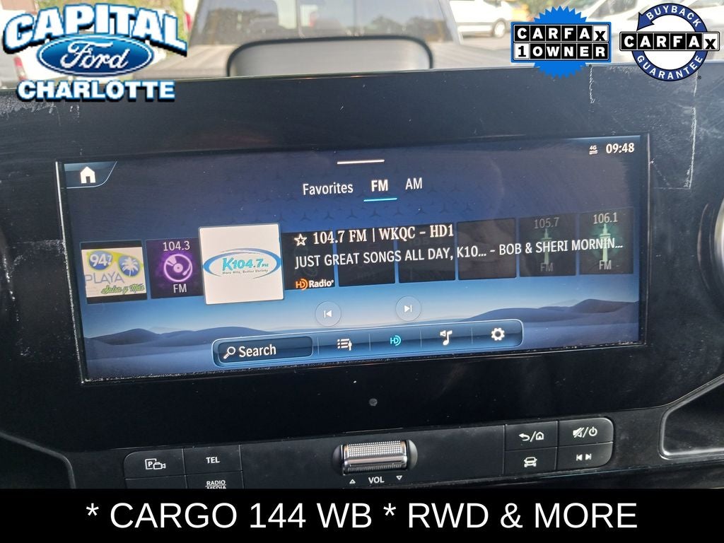 2025 Mercedes-Benz Sprinter 2500 Cargo 144 WB