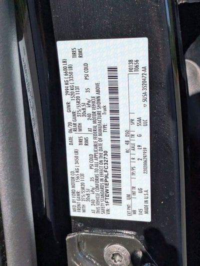 2020 Ford F-150 XLT