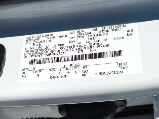 2024 Ford F-150 XLT