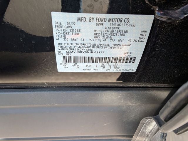 2022 Lincoln Aviator Plug-In Hybrid Grand Touring