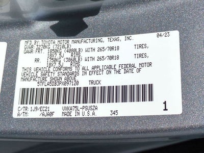 2023 Toyota Tundra SR5