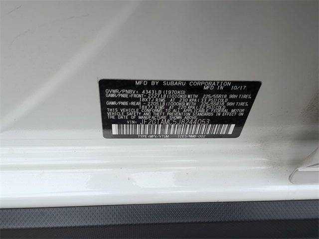 2018 Subaru Crosstrek 2.0i Limited