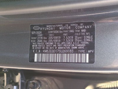 2025 Hyundai Tucson Hybrid Limited