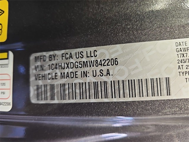 2021 Jeep Wrangler Unlimited Sport S