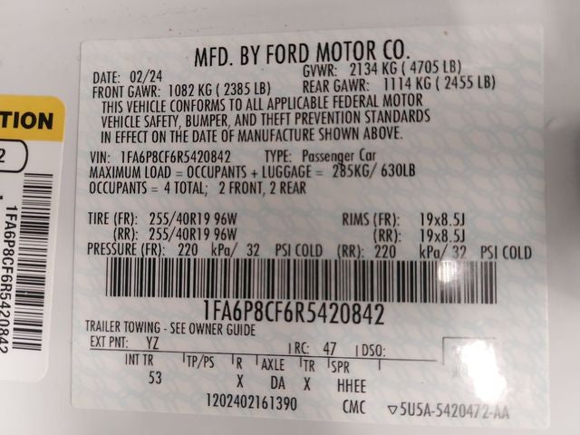 2024 Ford Mustang GT Premium