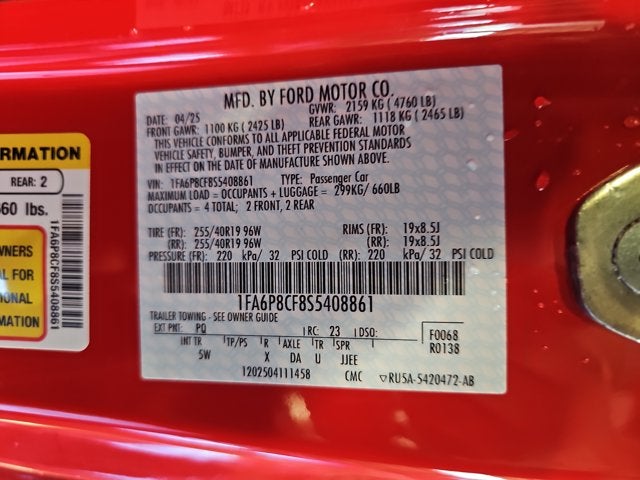 2025 Ford Mustang GT Premium