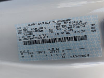 2025 Ford F-550SD XL DRW