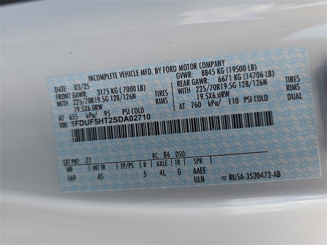 2025 Ford F-550SD XL DRW