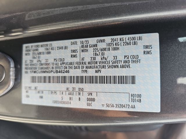 2023 Ford Escape ST-Line