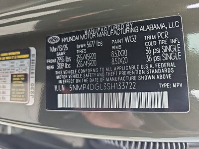 2025 Hyundai Santa Fe Limited