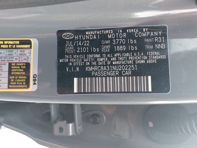 2022 Hyundai Venue Limited