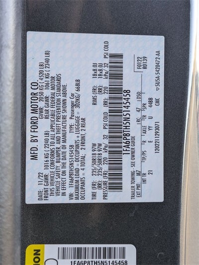 2022 Ford Mustang EcoBoost