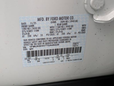 2026 Ford Explorer Platinum