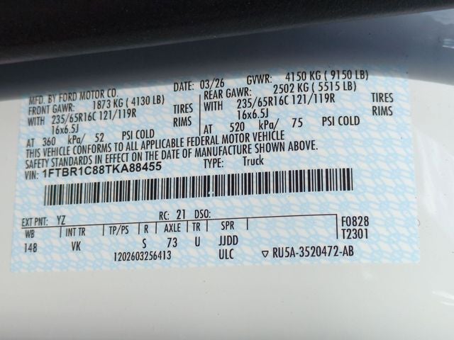 2026 Ford Transit-250 Base