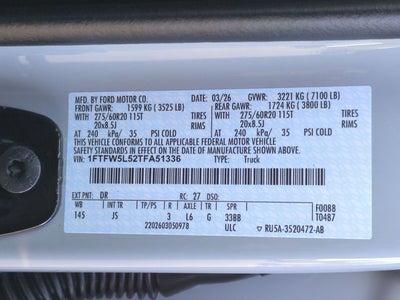 2026 Ford F-150 Lariat