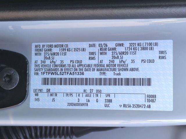 2026 Ford F-150 Lariat